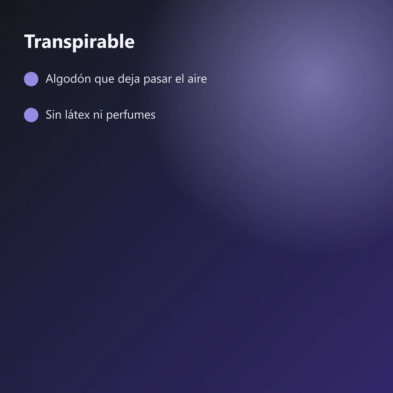Cinta Brisa transpirable de principio a fin